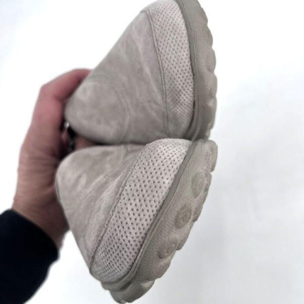 Skechers Women's Go Walk Suede Leather Slip-On Comfort Sneaker Shoes Gray Sz 6.5 - Picture 8 of 12